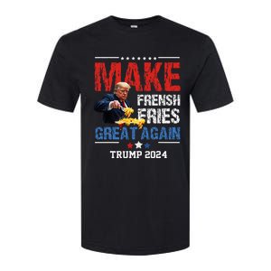 Donald Trump 2024 French Fry Make French Fries Great Again Softstyle CVC T-Shirt