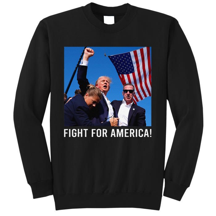 Donald Trump 2024 Survived Shot Rally Fight For America Sweatshirt