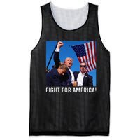 Donald Trump 2024 Survived Shot Rally Fight For America Mesh Reversible Basketball Jersey Tank