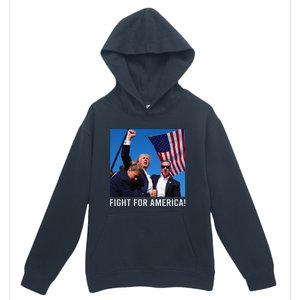 Donald Trump 2024 Survived Shot Rally Fight For America Urban Pullover Hoodie