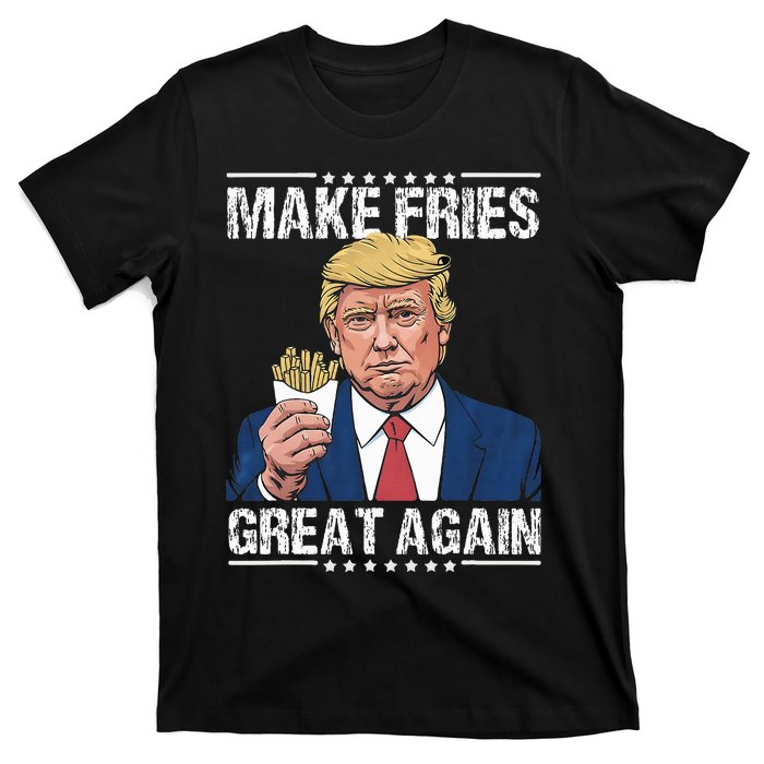 Donald Trump 2024 French Fry Make French Fries Great Again T-Shirt