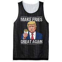 Donald Trump 2024 French Fry Make French Fries Great Again Mesh Reversible Basketball Jersey Tank