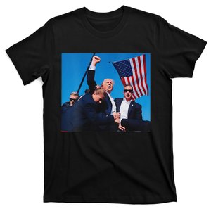 Donald Trump 2024 Survived Shot At Election Rally T-Shirt