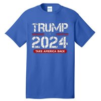 Donald Trump 2024 Take America Back Election Tall T-Shirt