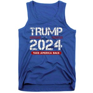 Donald Trump 2024 Take America Back Election Tank Top