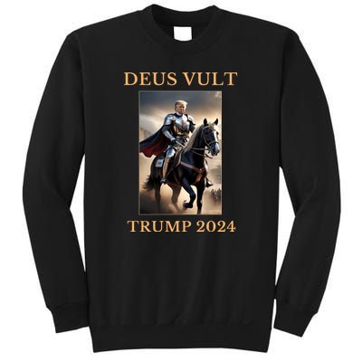 Donald Trump 2024 Deus Vult Sweatshirt