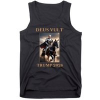 Donald Trump 2024 Deus Vult Tank Top