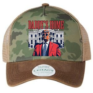 Donald Trump 2024 Take America Back Daddys Home Legacy Tie Dye Trucker Hat