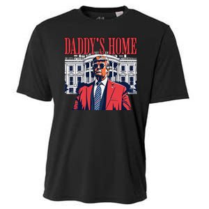 Donald Trump 2024 Take America Back Daddys Home Cooling Performance Crew T-Shirt