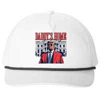 Donald Trump 2024 Take America Back Daddys Home Snapback Five-Panel Rope Hat