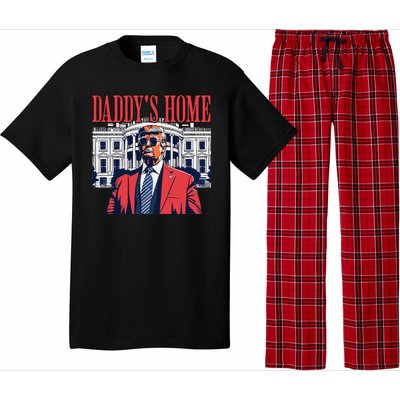 Donald Trump 2024 Take America Back Daddys Home Pajama Set