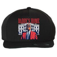 Donald Trump 2024 Take America Back Daddys Home Wool Snapback Cap