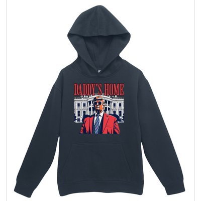 Donald Trump 2024 Take America Back Daddys Home Urban Pullover Hoodie