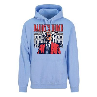 Donald Trump 2024 Take America Back Daddys Home Unisex Surf Hoodie