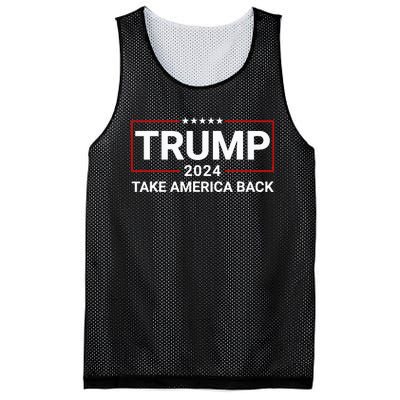 Donald Trump 2024 Take America Back Election The Return Mesh Reversible Basketball Jersey Tank