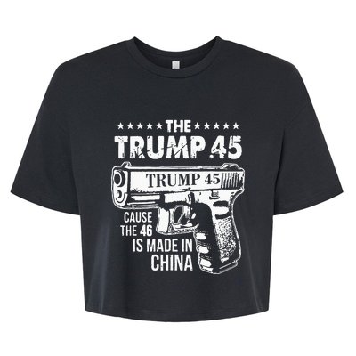 Donald Trump 2024 Bella+Canvas Jersey Crop Tee