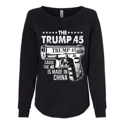 Donald Trump 2024 Womens California Wash Sweatshirt