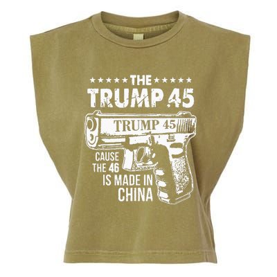 Donald Trump 2024 Garment-Dyed Women's Muscle Tee