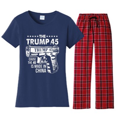 Donald Trump 2024 Women's Flannel Pajama Set