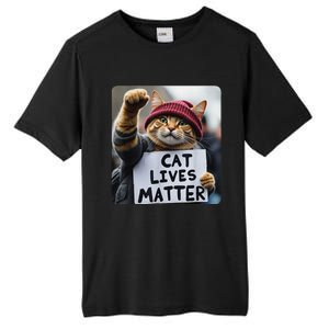 Donald Trump 2024 Cats Cat Lives Matter Trump Tall Fusion ChromaSoft Performance T-Shirt