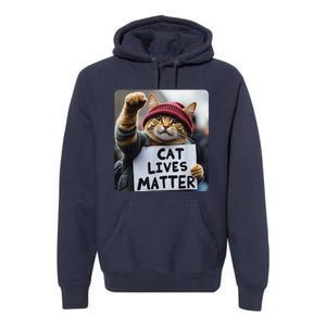 Donald Trump 2024 Cats Cat Lives Matter Trump Premium Hoodie