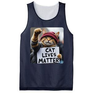 Donald Trump 2024 Cats Cat Lives Matter Trump Mesh Reversible Basketball Jersey Tank