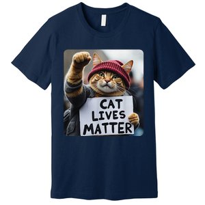 Donald Trump 2024 Cats Cat Lives Matter Trump Premium T-Shirt