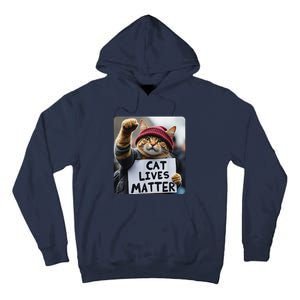 Donald Trump 2024 Cats Cat Lives Matter Trump Tall Hoodie