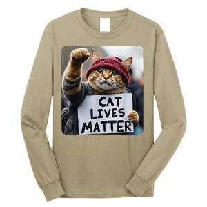 Donald Trump 2024 Cats Cat Lives Matter Trump Long Sleeve Shirt