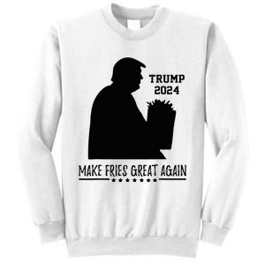 Donald Trump 2024 French Fry Make French Fries Great Again Sweatshirt