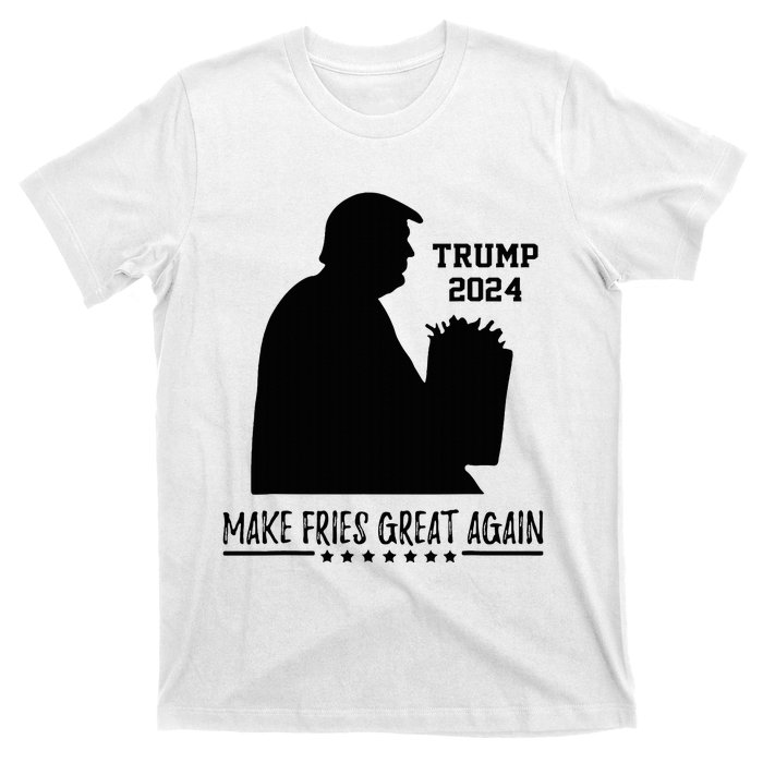 Donald Trump 2024 French Fry Make French Fries Great Again T-Shirt