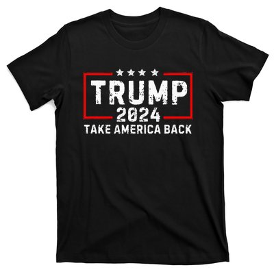 Donald Trump 2024 Take America Back Election The Return T-Shirt