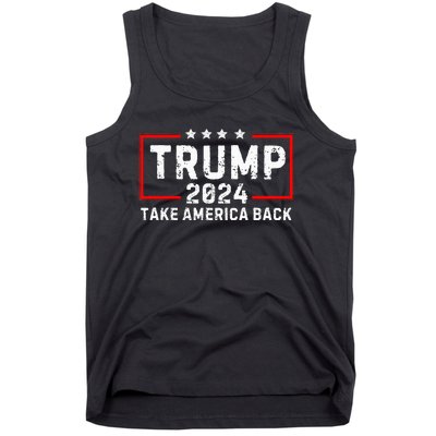 Donald Trump 2024 Take America Back Election The Return Tank Top