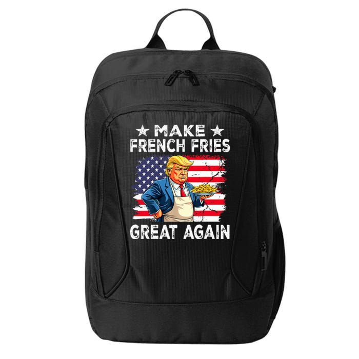 Donald Trump 2024 French Fry Make French Fries Great Again City Backpack