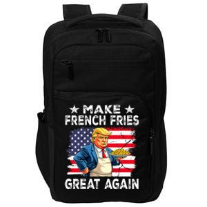 Donald Trump 2024 French Fry Make French Fries Great Again Impact Tech Backpack