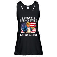 Donald Trump 2024 French Fry Make French Fries Great Again Ladies Essential Flowy Tank