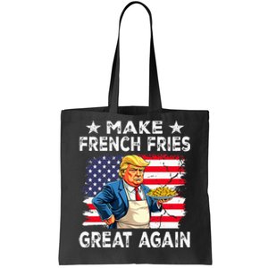 Donald Trump 2024 French Fry Make French Fries Great Again Tote Bag