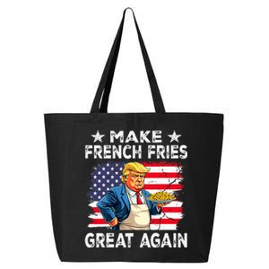 Donald Trump 2024 French Fry Make French Fries Great Again 25L Jumbo Tote