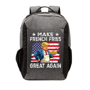 Donald Trump 2024 French Fry Make French Fries Great Again Vector Backpack