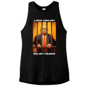 Donald Trump 20 24 Years In Jail Ladies PosiCharge Tri-Blend Wicking Tank