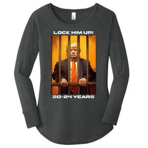 Donald Trump 20 24 Years In Jail Women's Perfect Tri Tunic Long Sleeve Shirt