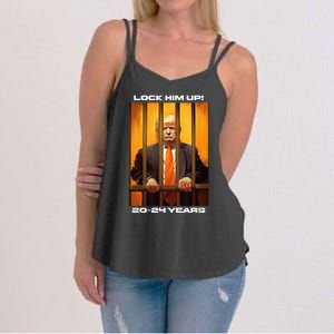 Donald Trump 20 24 Years In Jail Women's Strappy Tank