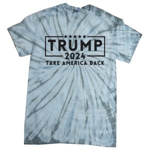 Donald Trump 2024 Take America Back USA United States Tie-Dye T-Shirt