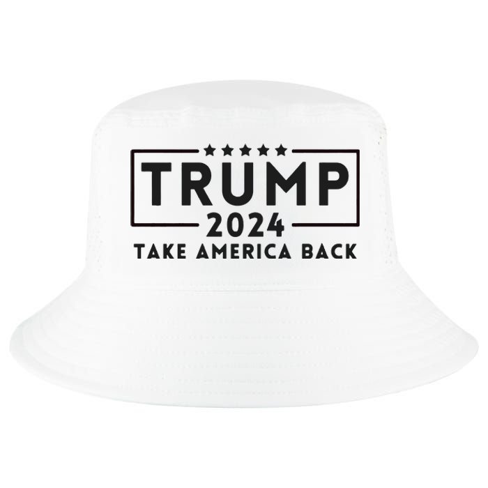 Donald Trump 2024 Take America Back USA United States Cool Comfort Performance Bucket Hat