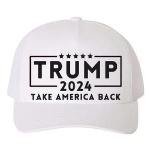 Donald Trump 2024 Take America Back USA United States Yupoong Adult 5-Panel Trucker Hat