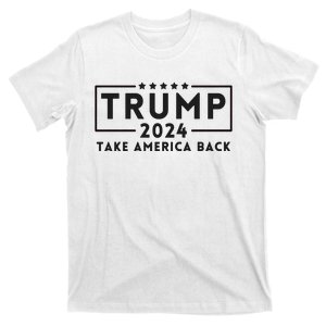 Donald Trump 2024 Take America Back USA United States T-Shirt