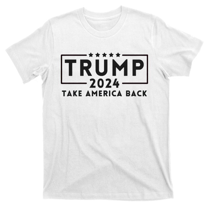 Donald Trump 2024 Take America Back USA United States T-Shirt