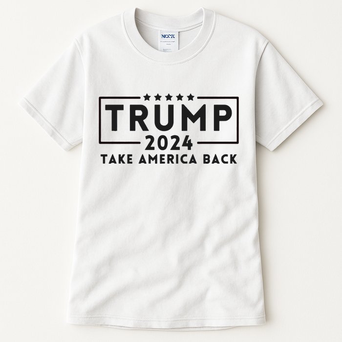 Donald Trump 2024 Take America Back USA United States Tall T-Shirt