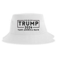 Donald Trump 2024 Take America Back USA United States Sustainable Bucket Hat