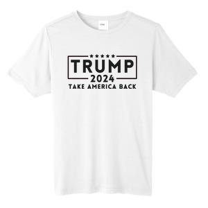 Donald Trump 2024 Take America Back USA United States Tall Fusion ChromaSoft Performance T-Shirt